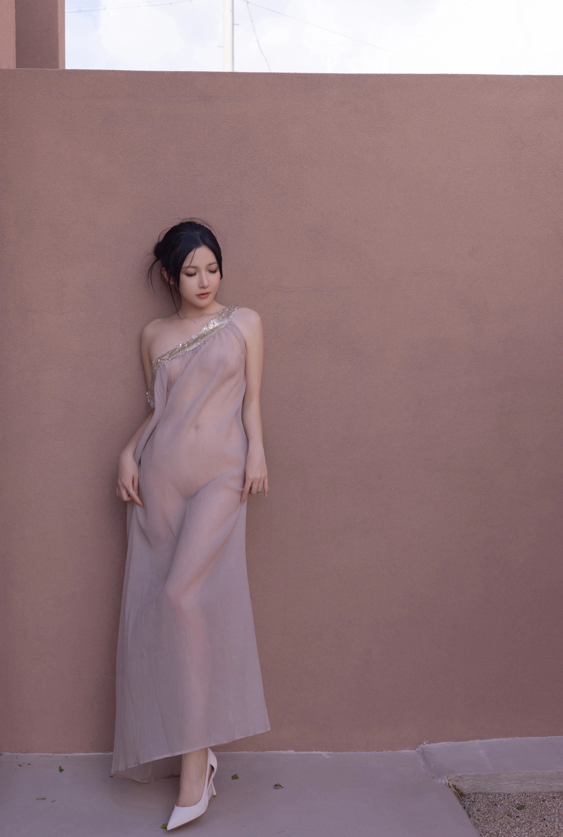 鱼子酱Fish（私拍）- NO.193 《抹胸芦苇女人》写真 3